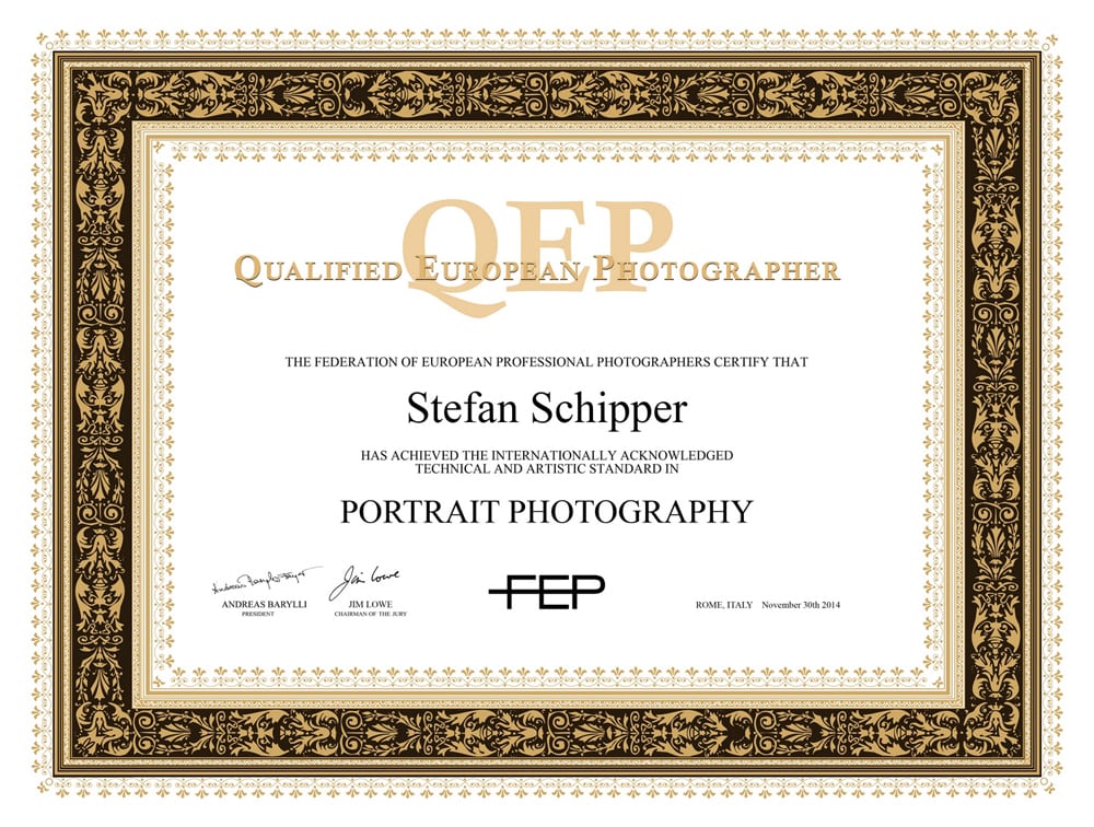 dseign and lay-out for FEP QEP certificate
